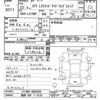 Subaru STELLA лот № 3011 оценка R  с аукциона в Японии 10