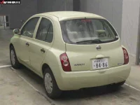 Nissan MARCH лот № 3040 оценка 3.5  с аукциона в Японии 1
