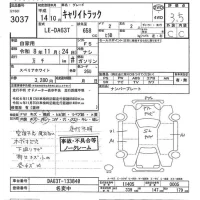 Suzuki CARRY TRUCK лот № 3037 оценка 3.5  с аукциона в Японии 9