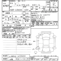 Daihatsu MOVE CANBUS лот № 6797 оценка R  с аукциона в Японии 10