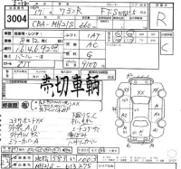 Suzuki WAGON R лот № 3004 оценка R  с аукциона в Японии 2