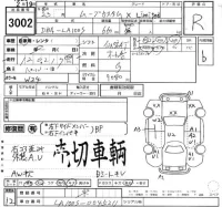 Daihatsu MOVE лот № 3002 оценка R  с аукциона в Японии 2
