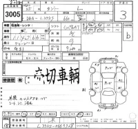 Daihatsu TANTO лот № 3005 оценка 3  с аукциона в Японии 2