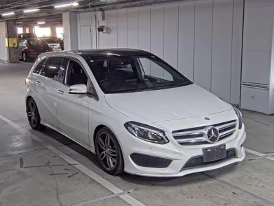 Mercedes-Benz B CLASS  с аукциона в Японии