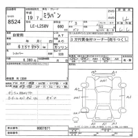 Daihatsu MIRA лот № 8524 оценка 4  с аукциона в Японии 7