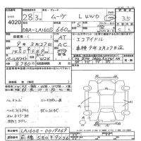 Daihatsu MOVE лот № 4020 оценка 3.5  с аукциона в Японии 7