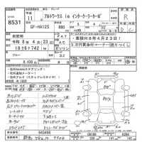 Suzuki ALTO лот № 8531 оценка R  с аукциона в Японии 7