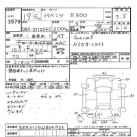 Mercedes-Benz E CLASS WAGON лот № 3579 оценка 3.5  с аукциона в Японии 7