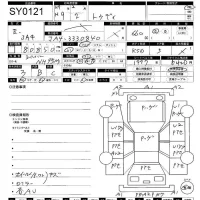 Honda TODAY лот № 121 оценка 3  с аукциона в Японии 11