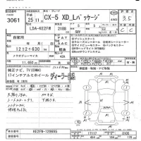 Mazda CX-5 лот № 3061 оценка 3.5  с аукциона в Японии 5