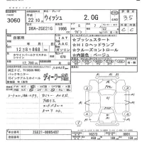 Toyota WISH лот № 3060 оценка 3.5  с аукциона в Японии 5