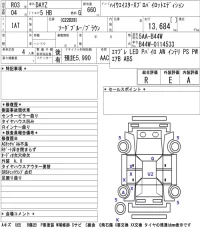 Nissan DAYZ лот № 8011 оценка R  с аукциона в Японии 5