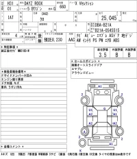 Nissan DAYZ ROOX лот № 3001 оценка 3.5  с аукциона в Японии 5