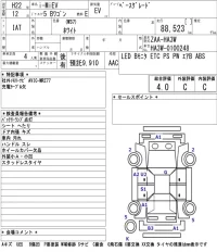 Mitsubishi I-MIEV лот № 4526 оценка 4  с аукциона в Японии 5