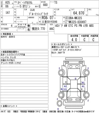 Suzuki SPACIA лот № 3004 оценка 4  с аукциона в Японии 5