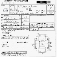 Nissan CLIPPER VAN лот № 8201 оценка R  с аукциона в Японии 7