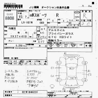 Mitsubishi EK SPORTS лот № 8808 оценка R  с аукциона в Японии 5