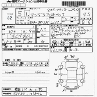 Mazda MAZDA3 лот № 82 оценка 4.5  с аукциона в Японии 7