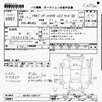 Suzuki SOLIO лот № 8997 оценка 3.5  с аукциона в Японии 7
