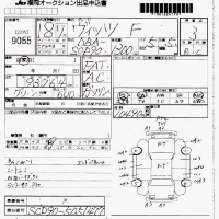 Toyota VITZ лот № 9055 оценка 3  с аукциона в Японии 7