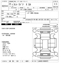 Daihatsu TANTO лот № 2314 оценка 3.5  с аукциона в Японии 5