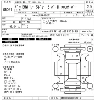 BMW MINI лот № 5051 оценка 3.5  с аукциона в Японии 6