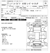 Mercedes-Benz A CLASS лот № 5027 оценка RA  с аукциона в Японии 6