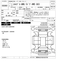 Mercedes-Benz AMG лот № 5069 оценка 4.5  с аукциона в Японии 6