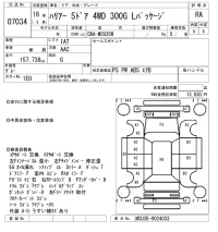 Toyota HARRIER лот № 7034 оценка RA  с аукциона в Японии 6