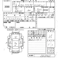 Toyota COROLLA RUNX лот № 3088 оценка 3.5  с аукциона в Японии 6