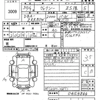 Toyota VOXY лот № 3009 оценка 3.5  с аукциона в Японии 6
