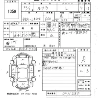 Subaru LUCRA лот № 1359 оценка R  с аукциона в Японии 6
