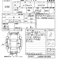 Daihatsu MOVE CANBUS лот № 3192 оценка R  с аукциона в Японии 6