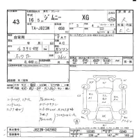 Suzuki JIMNY лот № 43 оценка R  с аукциона в Японии 5