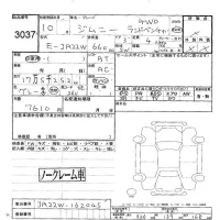 Suzuki JIMNY лот № 3037 оценка -  с аукциона в Японии 5