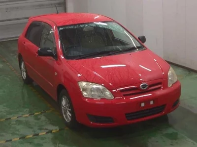 Toyota COROLLA RUNX  с аукциона в Японии