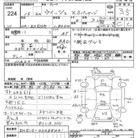 Toyota WISH лот № 224 оценка 3.5  с аукциона в Японии 7