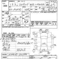 Nissan ELGRAND лот № 384 оценка 3.5  с аукциона в Японии 7