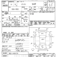 Honda ELYSION лот № 3605 оценка 3.5  с аукциона в Японии 7