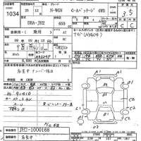 Honda N WGN лот № 1034 оценка 3.5  с аукциона в Японии 7