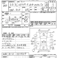 Mitsubishi EK SPACE лот № 207 оценка 3  с аукциона в Японии 7