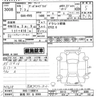 Honda VEZEL лот № 3008 оценка 5  с аукциона в Японии 8