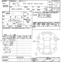 Daihatsu TAFT лот № 3055 оценка 4  с аукциона в Японии 8