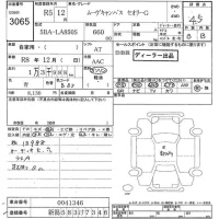 Daihatsu MOVE CANBUS лот № 3065 оценка 4.5  с аукциона в Японии 8