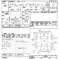Subaru EXIGA лот № 90 оценка 3.5  с аукциона в Японии 7