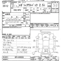 Subaru LEGACY OUTBACK лот № 3512 оценка 3.5  с аукциона в Японии 7