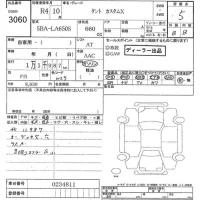 Daihatsu TANTO лот № 3060 оценка 5  с аукциона в Японии 8