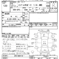 Subaru IMPREZA лот № 120 оценка R  с аукциона в Японии 7