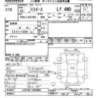 Daihatsu MIRA E S лот № 318 оценка R  с аукциона в Японии 7
