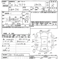 Nissan TEANA лот № 3658 оценка R  с аукциона в Японии 7
